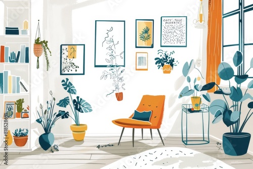 Minimalistic Boho Style Home Interior Design Front Cover Magazine Inspiration