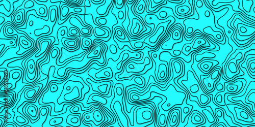 Rhythmic textures shaping fluid dimensions into dynamic geographic forms

