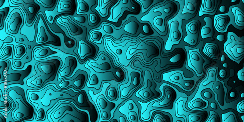 Undulating patterns shaping elevation into dynamic natural landscapes

