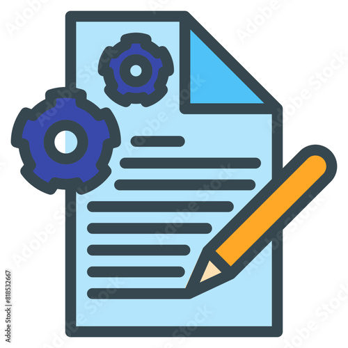 website content management icon