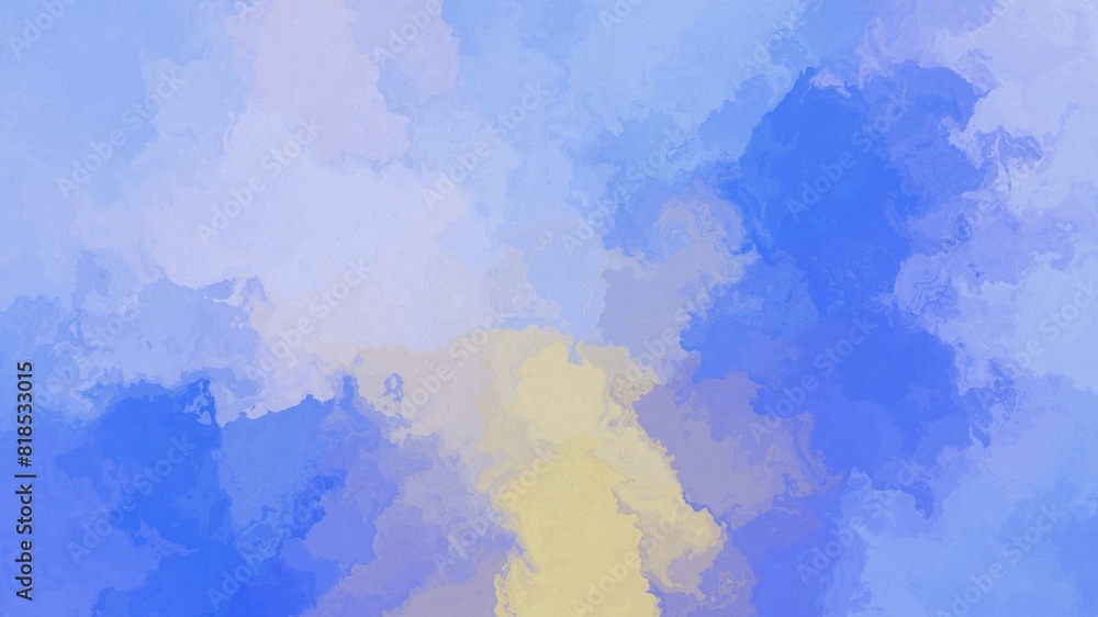 Blue Sea. Stunning  Watercolor Gradient Abstract Backgrounds, Artistic Designs for Your Project