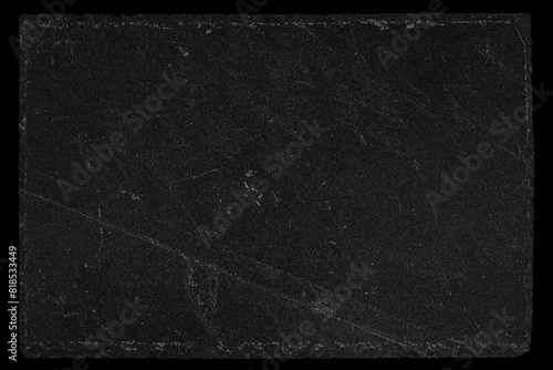 Ardoise sur fond noir