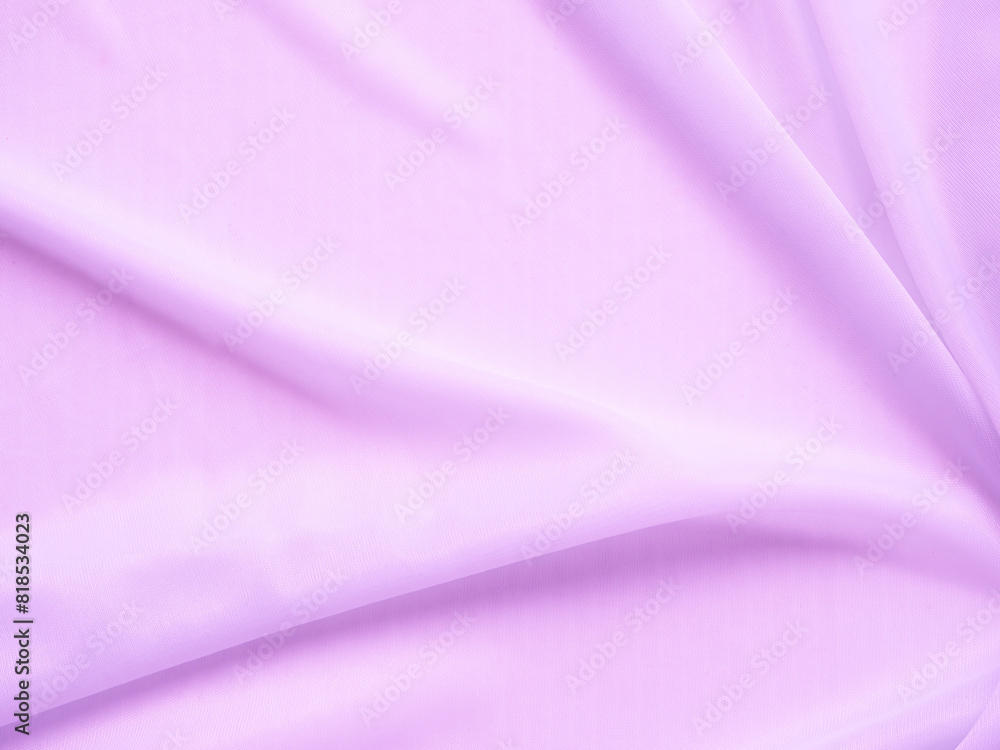Obraz premium Purple Fabric Background Silk Cloth Satin Luxury Backdrop Texture Curtain Pattern Soft Light Color Wave Silky Linen Abstract Smooth Material Banner Design Fashion Mockup Product Cosmetic Beauty.