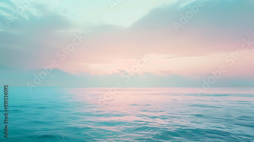 Tranquil Symphony of Pastel Horizons