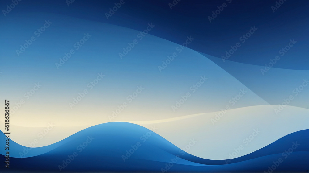 Abstract minimal gradient blur background ROYAL BLUE