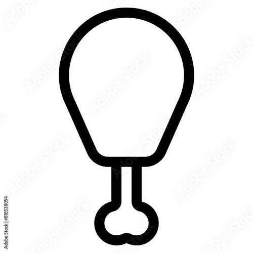 chicken drumstick icon