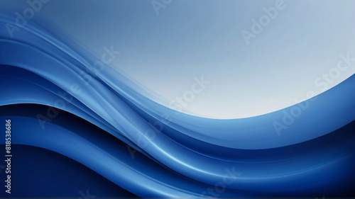 Abstract minimal gradient blur background ROYAL BLUE