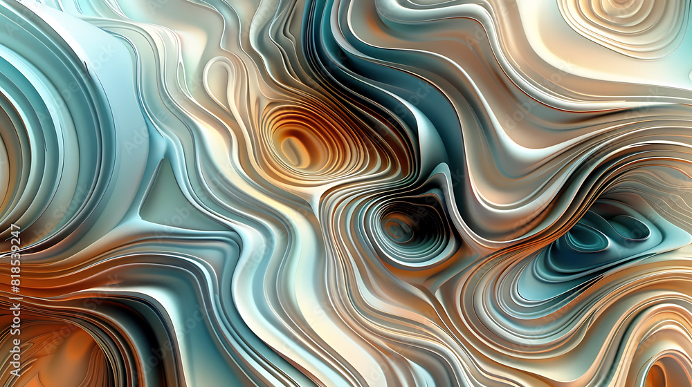 Organic Whorls of Imagination Organic Whorls of Imagination