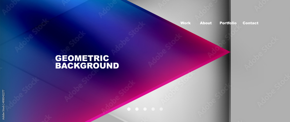 Gradient triangle geometric minimal wallpaper Gradient triangle geometric minimal wallpaper