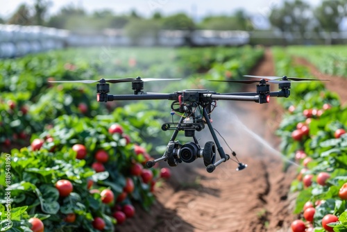 Drone technology in agritech for efficient crop health analysis, agricultural monitoring, and innovative treatment techniques in viticulture and corn cultivation