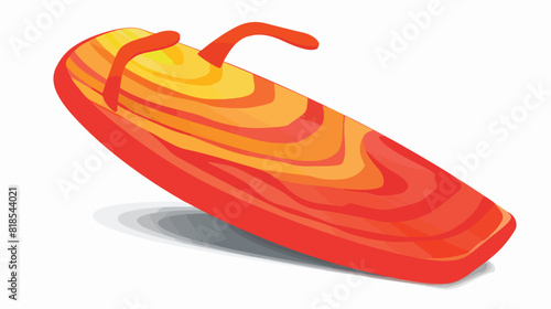 Bodyboard for water sport. Short boogie body board  photo