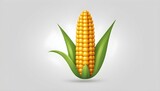 A corn icon with yellow kernels upscaled_9
