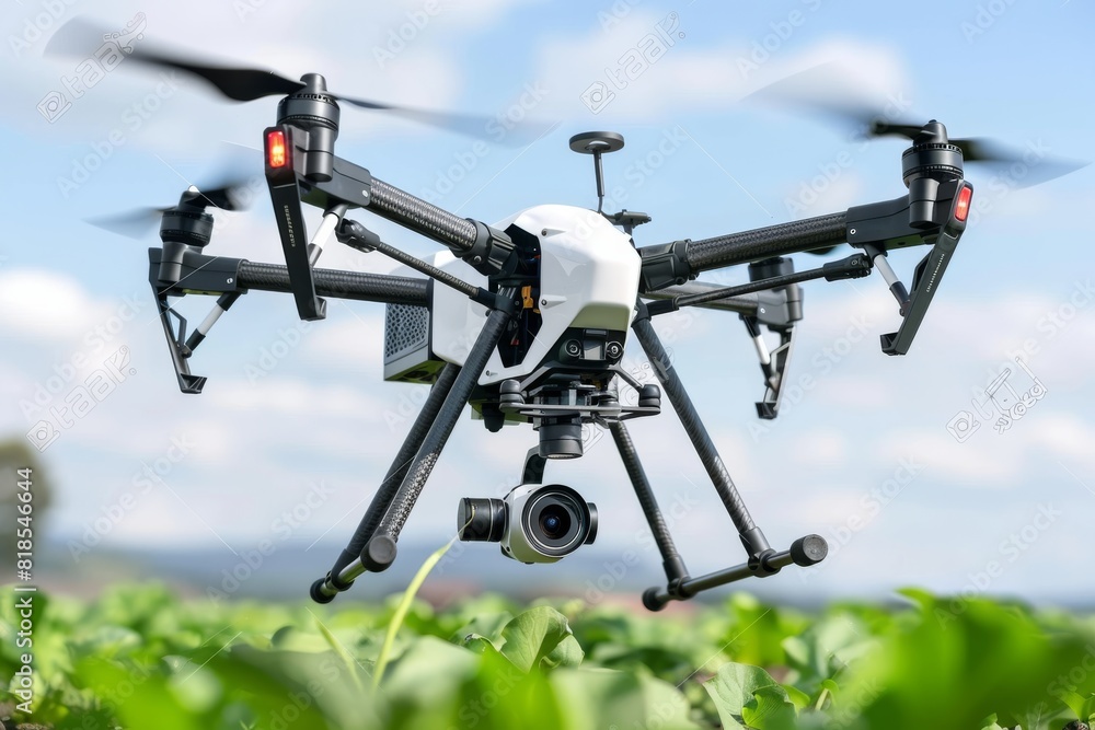 Unmanned aerial drones enhancing agricultural efficiency with technology for crop health monitoring, precision agriculture, and innovative treatment techniques Unmanned aerial drones enhancing agricultural efficiency with technology for crop health monitoring, precision agriculture, and innovative treatment techniques