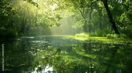 Emerald Serenity: A Symphony of Green Landscapes © MC-CHUAN