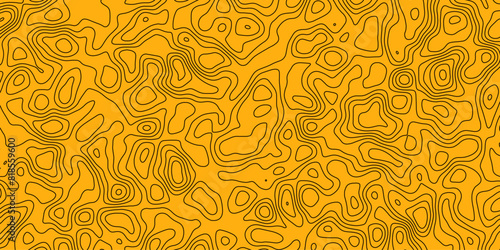 Waves and contours merging artistry with geologic dimensions

