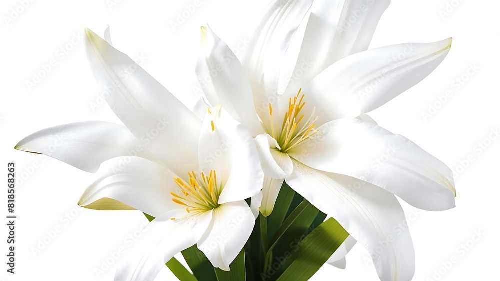 White lillie close up White lillie close up