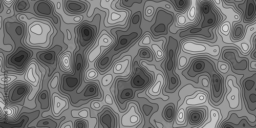Harmonious contours mapping the infinite possibilities of space

