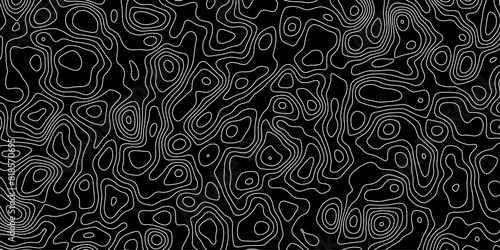 Harmonious contours mapping the infinite possibilities of space

