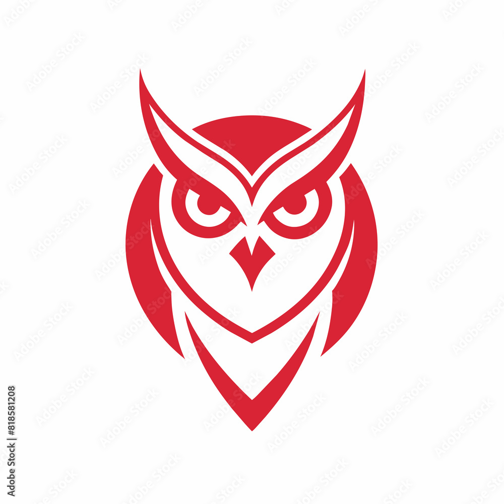 Owl logo design icon vector art illustration Owl logo design icon vector art illustration