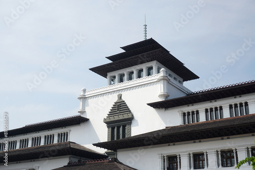 Gedung Sate (Satay Building) is used as the Head Office of the Governor of West Java   
