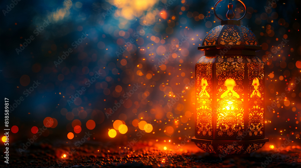 Ramadan Lantern Featuring Golden Islamic Designs
Ramadan Lantern Featuring Golden Islamic Designs