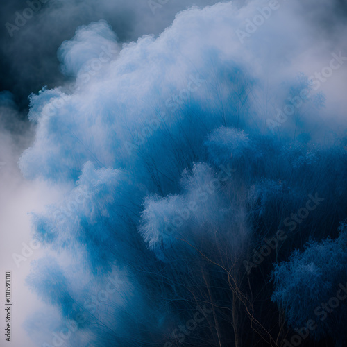 blue cloud background