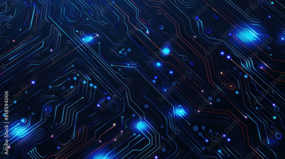 An intricate and detailed circuit board texture serves as the backdrop, highlighting the complexity of modern technology.
An intricate and detailed circuit board texture serves as the backdrop, highlighting the complexity of modern technology.