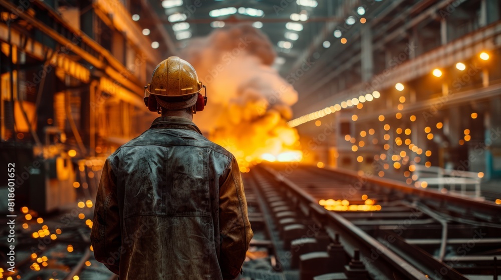 An engineer troubleshoots production line issues, their problem-solving skills essential for maintaining workflow and meeting deadlines An engineer troubleshoots production line issues, their problem-solving skills essential for maintaining workflow and meeting deadlines