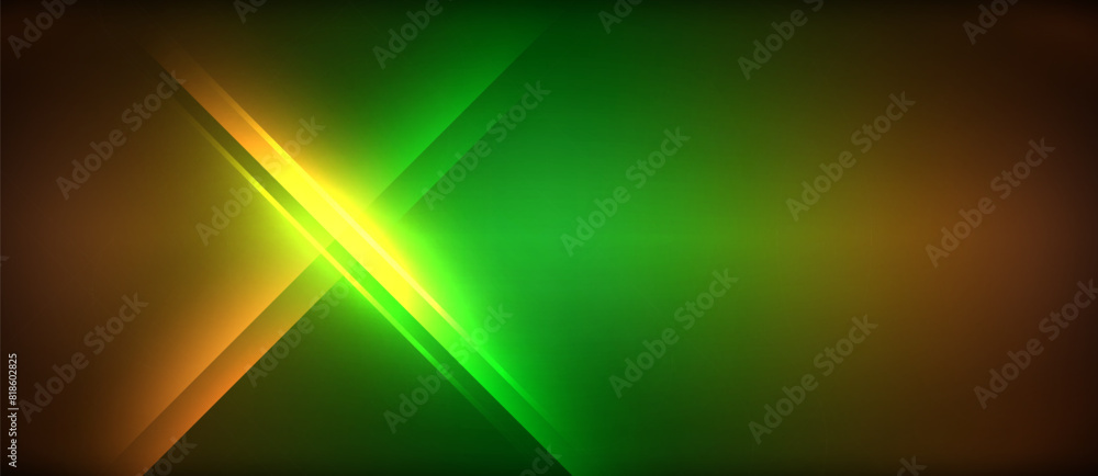 Neon glowing circle rays, light round lines in the dark, planet style neon wave lines. Energetic electric concept design for wallpaper, banner, background Neon glowing circle rays, light round lines in the dark, planet style neon wave lines. Energetic electric concept design for wallpaper, banner, background
