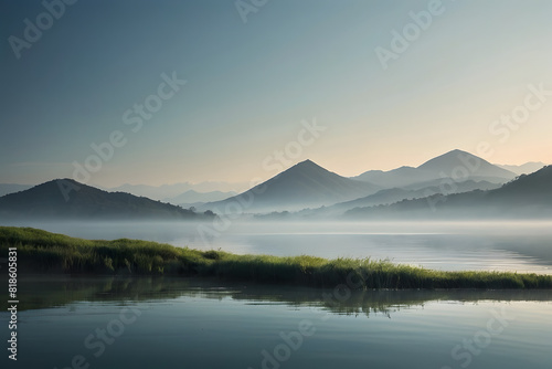 A surreal landscape of nature