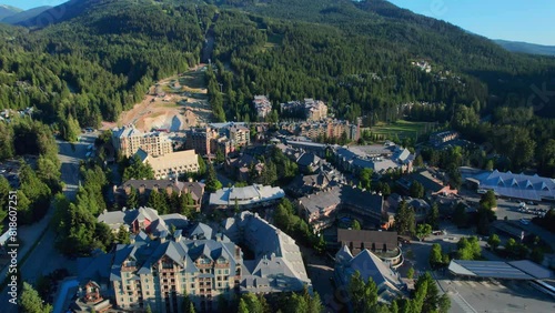 Whistler Canada Village Summer Season Travel Destination