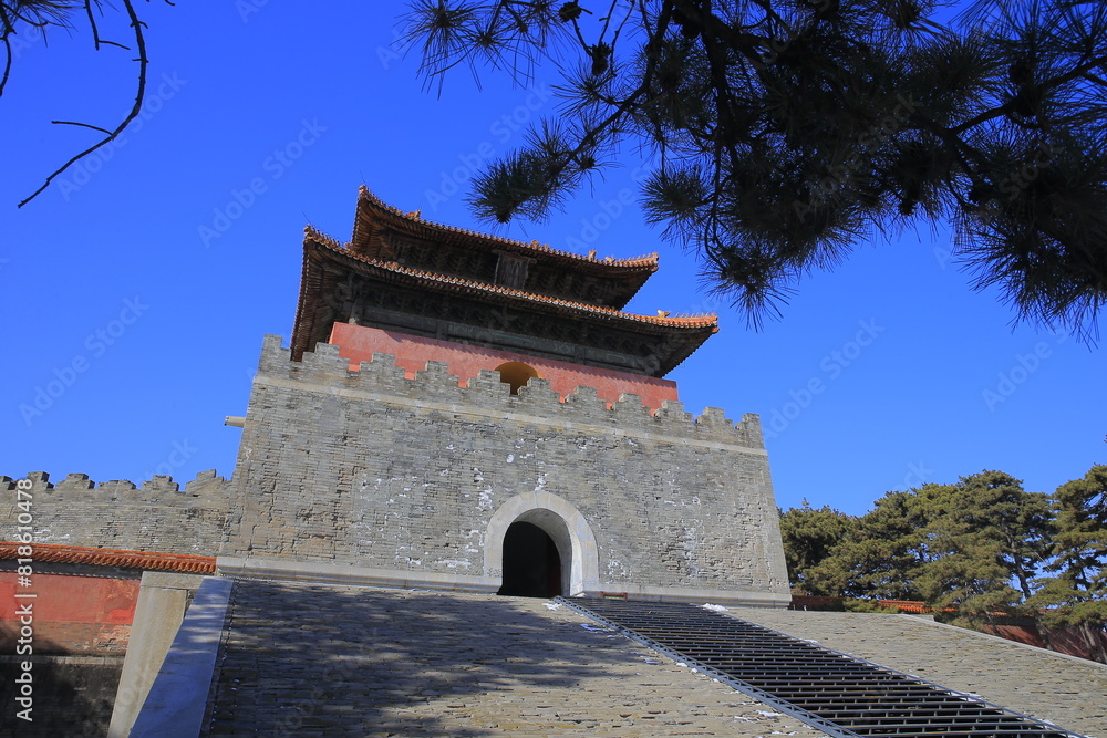 Obraz premium Chinese traditional style of architecture