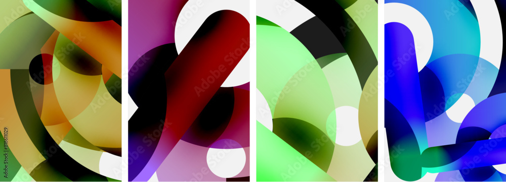 Circle geometric abstract vector posters. Vector Illustration For Wallpaper, Banner, Background, Card, Book Illustration, landing page Circle geometric abstract vector posters. Vector Illustration For Wallpaper, Banner, Background, Card, Book Illustration, landing page