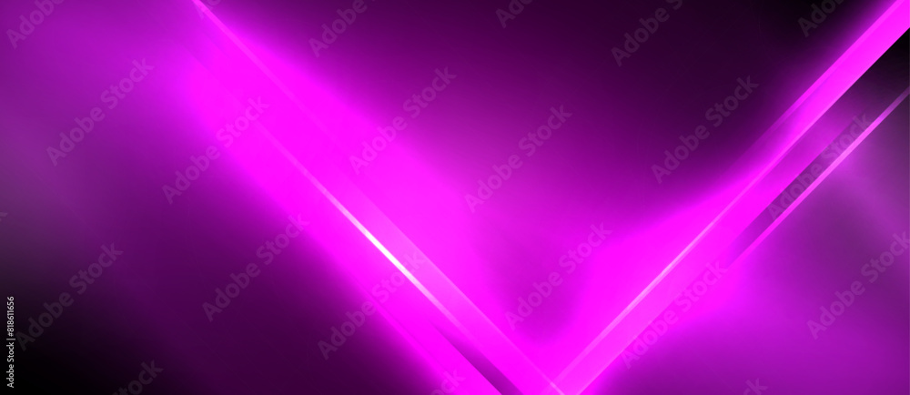 Neon dynamic diagonal light rays background. Techno digital geometric concept design for wallpaper, banner, presentation, background Neon dynamic diagonal light rays background. Techno digital geometric concept design for wallpaper, banner, presentation, background
