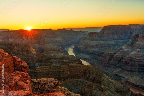 Sunset Over the Buttes of the Grand Canyon © Katie Chizhevskaya