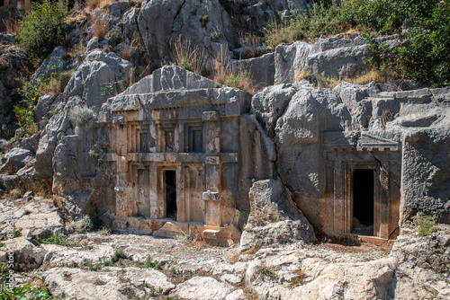 Myra Ancient City, located in and around Demre district center, was founded on the plain of the same name.