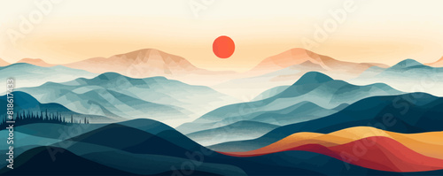 Vector cartoon Arctic ice. vector simple illustration