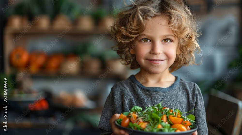 Children eat delicious vegetables. The kids are vegan. Vegetables are beneficial to the body. Children eat delicious vegetables. The kids are vegan. Vegetables are beneficial to the body.