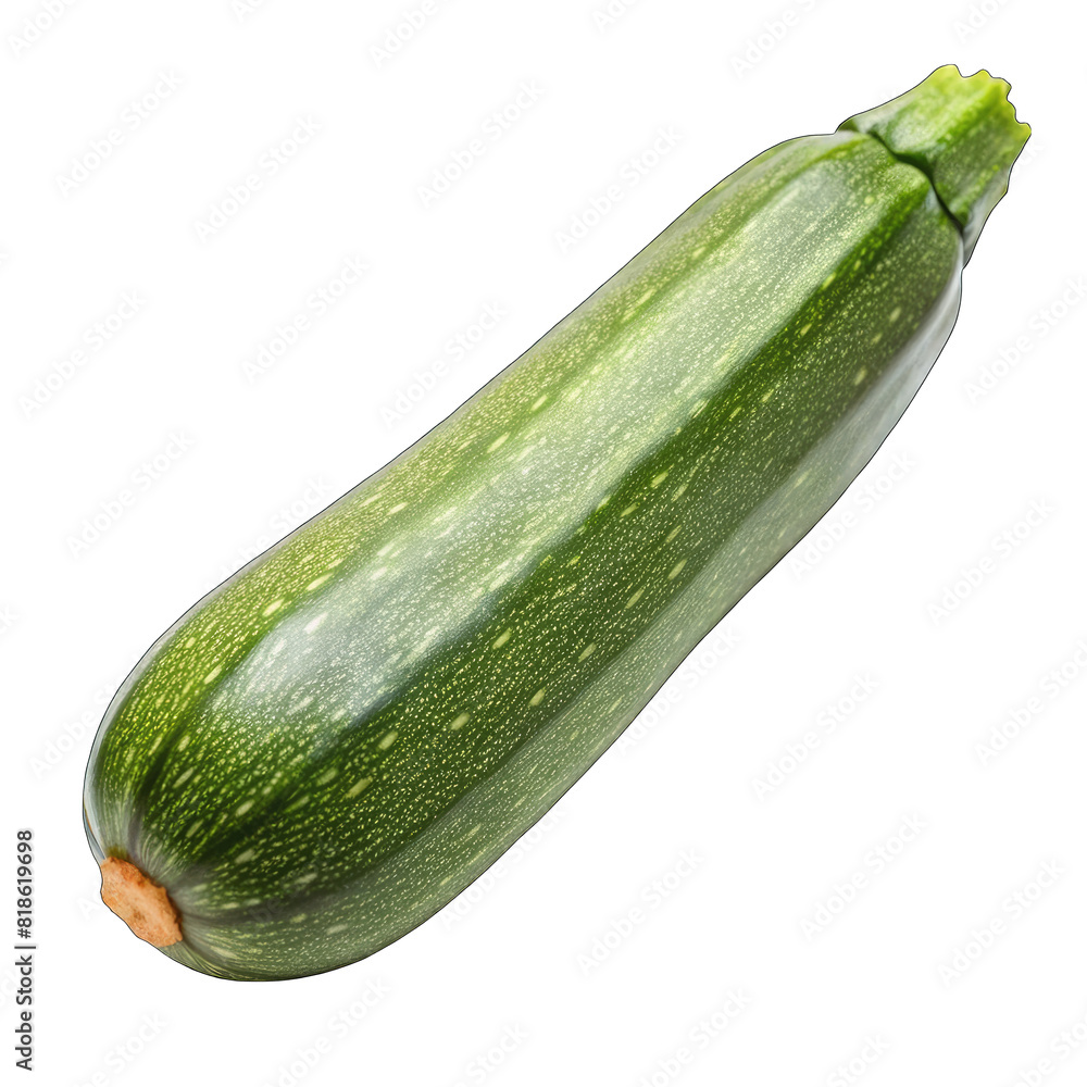 young zucchini on transparent background young zucchini on transparent background