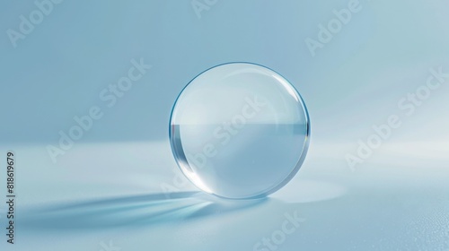 abstract futuristic freeform glass background