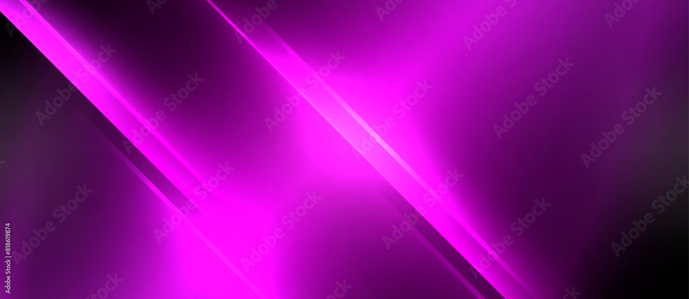Neon dynamic diagonal light rays background. Techno digital geometric concept design for wallpaper, banner, presentation, background Neon dynamic diagonal light rays background. Techno digital geometric concept design for wallpaper, banner, presentation, background