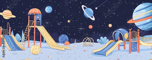 Whimsical Planetary Playgro...