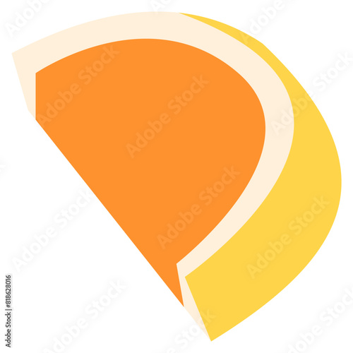 Orange Slice Illustration