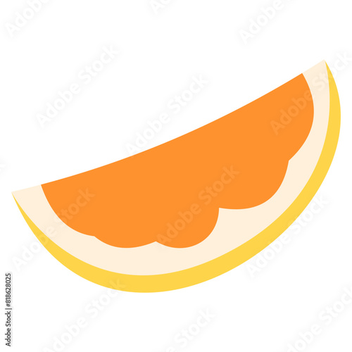 Orange Slice Illustration