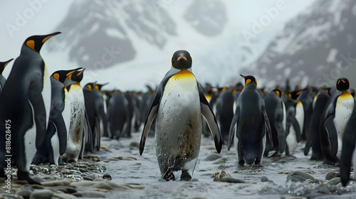  group of penguins photo