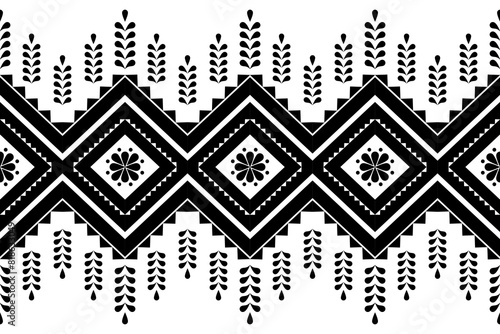 Tribal fabric seamless pattern 