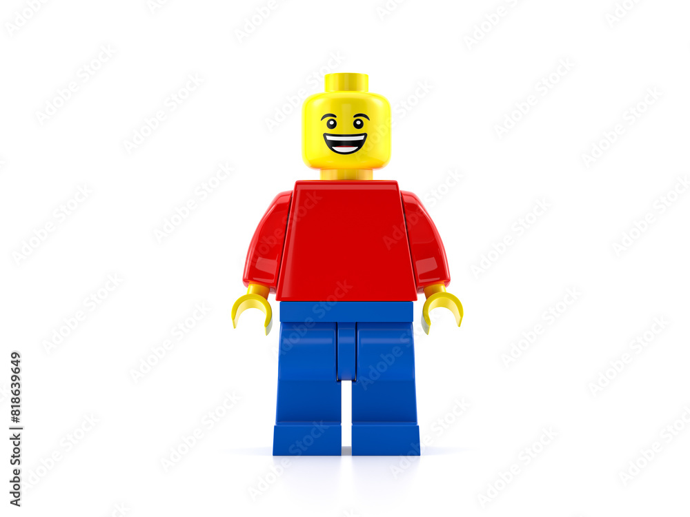 Naklejka premium Toy minifigure