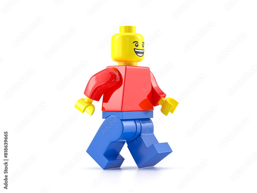 Naklejka premium Toy minifigure