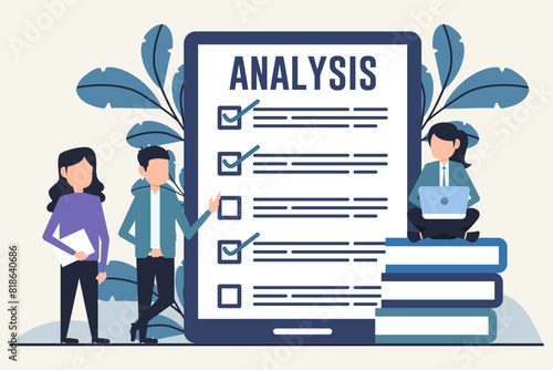 Design Business Analysis and Strategic Planning Illustration