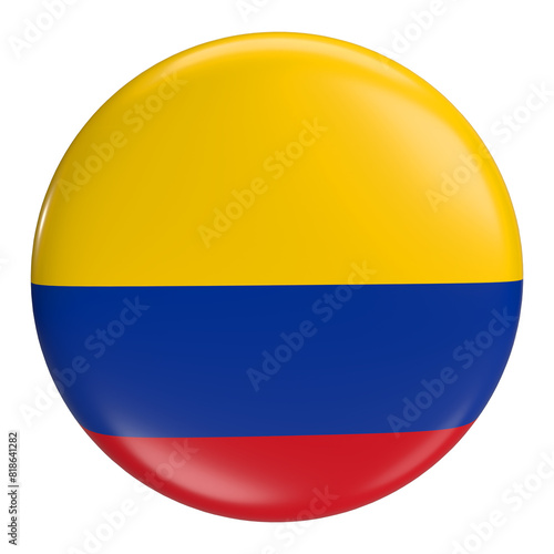 Colombia flag icon - Football World Cup 2026